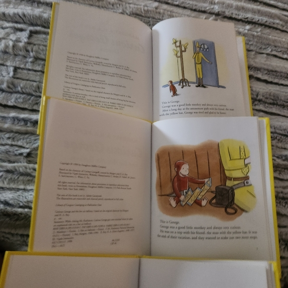 Curious George book - Picture 5 of 12